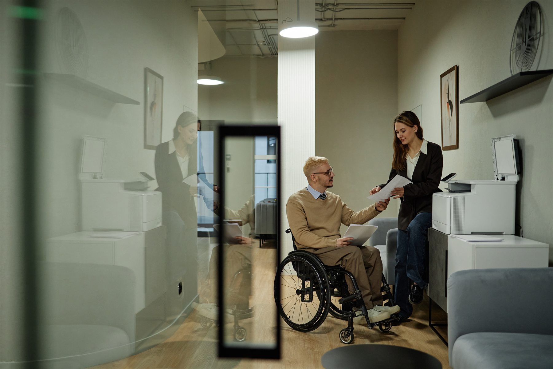 Working through an NDIS plan together